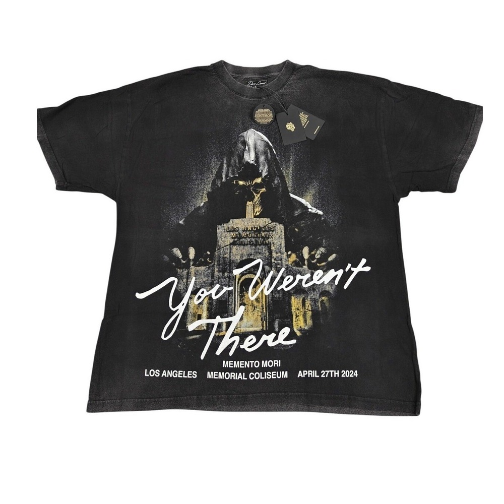 Darc Sport Shirt Mens XL Wolves Club Memento Mori US Tour Vintage Tee Black New